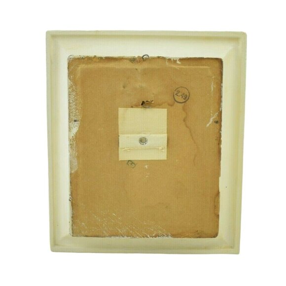 Vintage Mid Century French Shabby Chic Framed Art Prints Pair 8 x 6.75 inches - Picture 6 of 6